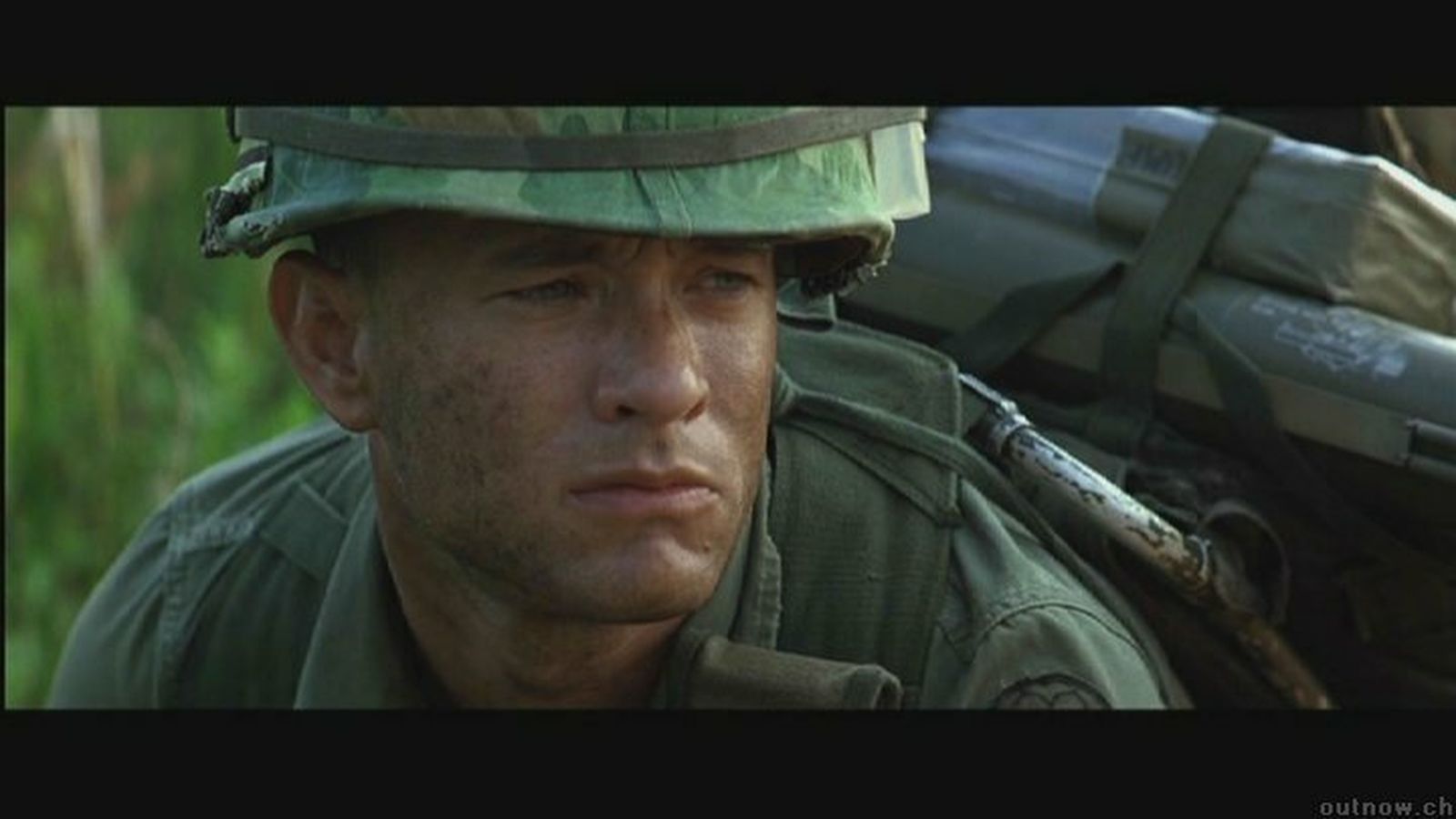 Forrest Gump (Tom Hanks), en Vietnam.