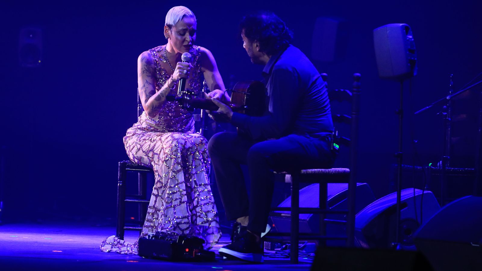 La cantante portuguesa Mariza, en el Teatro Real.
