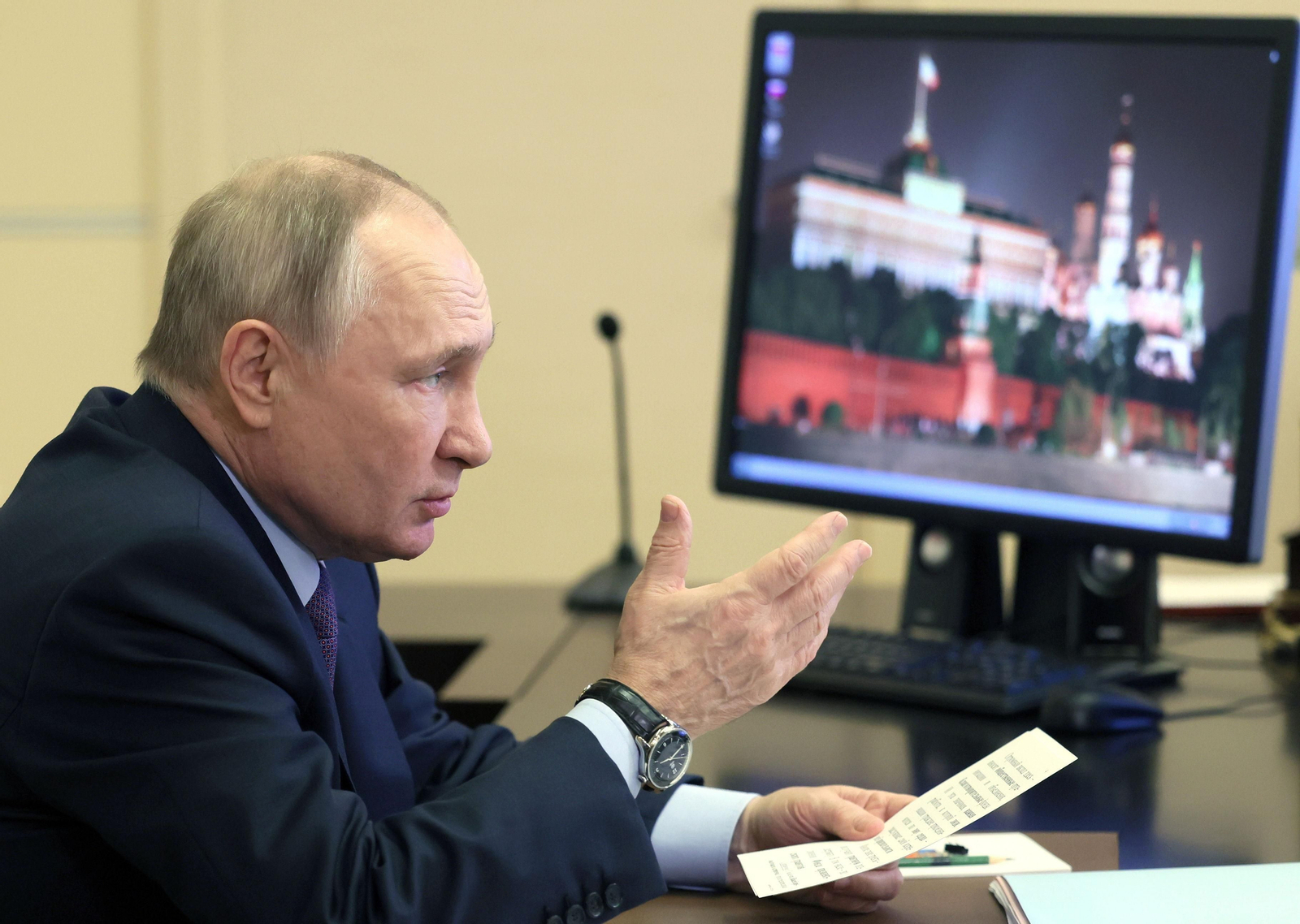El presidente ruso, Vladimir Putin. El presidente ruso, Vladimir Putin.