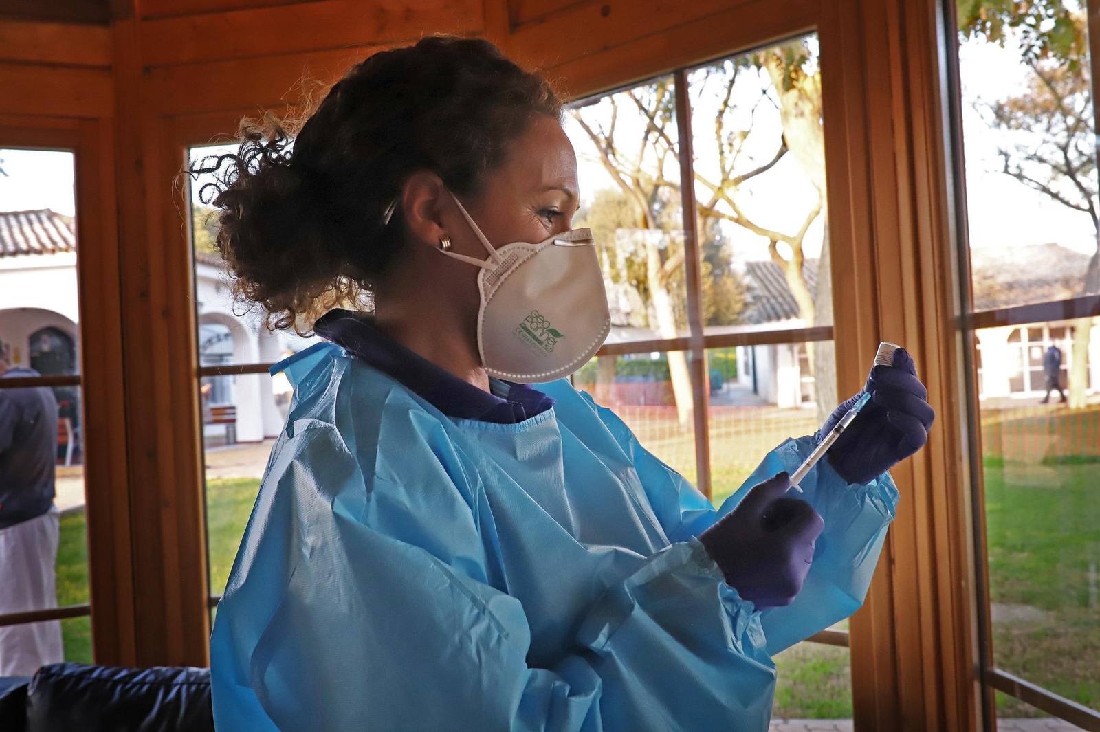 Plan de vacunación contra el coronavirus en las residencias de Afanas Jerez