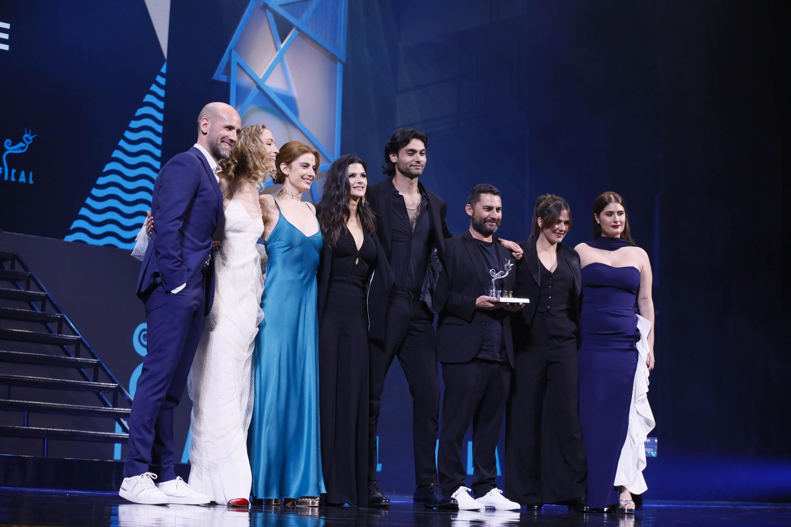 Las imágenes de la gala del Festival Internacional de Cine de Almería (Fical) con el premio 'Almería, tierra de cine' a Karra Elejalde