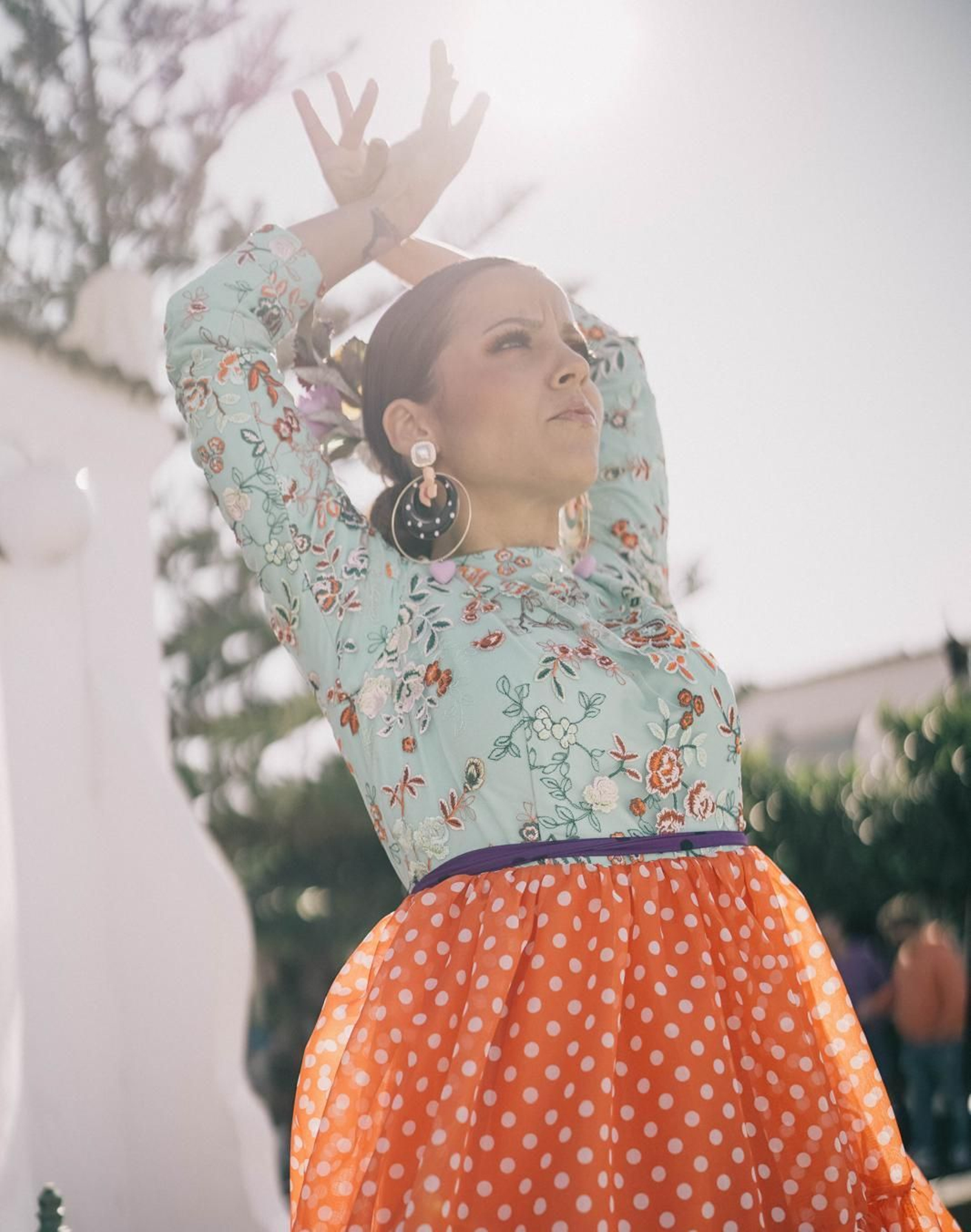 La bailaora sanjuanera, María Canea.