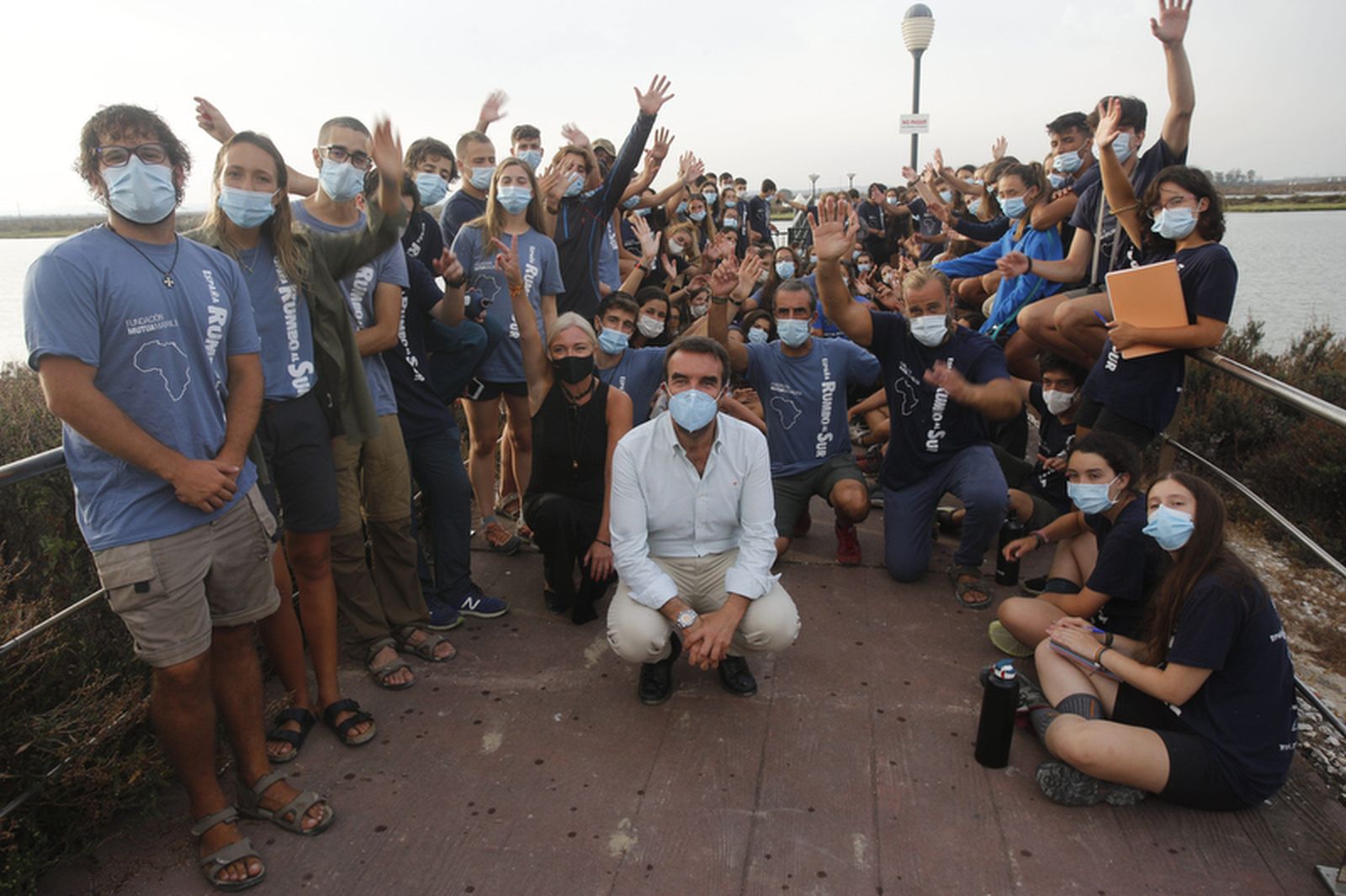 La expedición  'España Rumbo al Sur' regresa a casa tras recalar en El Puerto de Santa María.