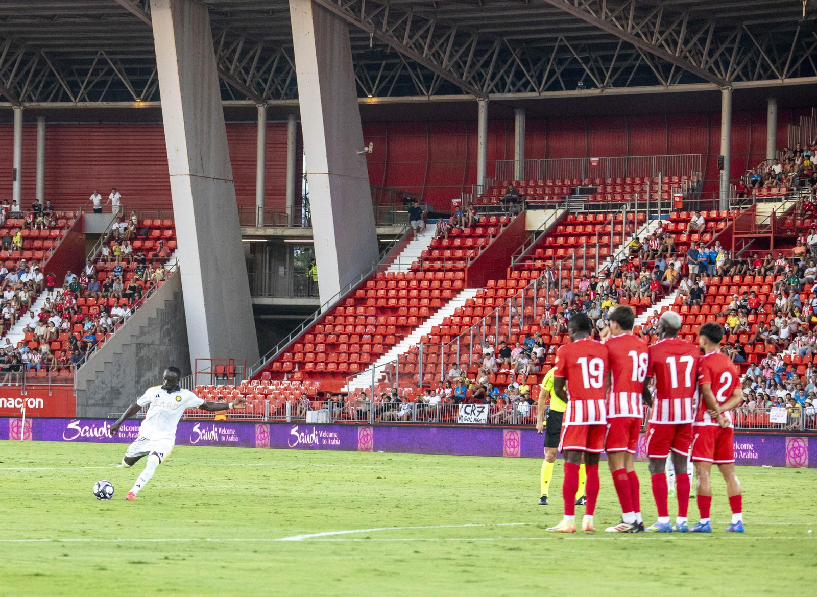 Las mejores imágenes del partido amistos entre UD Almería y el Al-Nassr