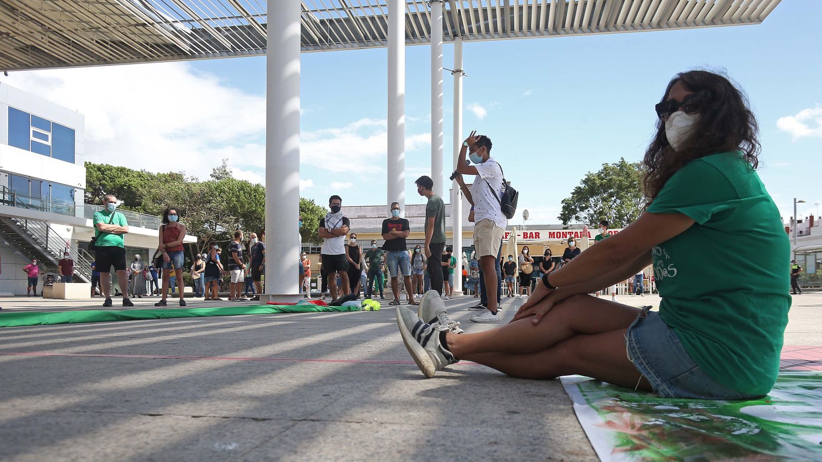 Concentración de Marea Verde en Algeciras