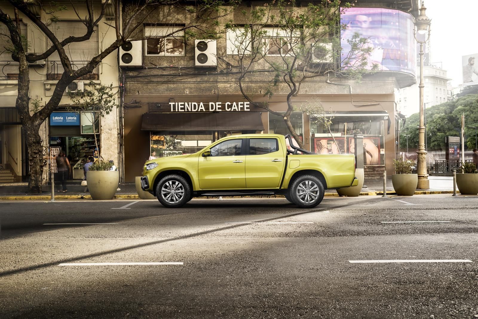 Así es el nuevo pick-up de Mercedes, el Clase X