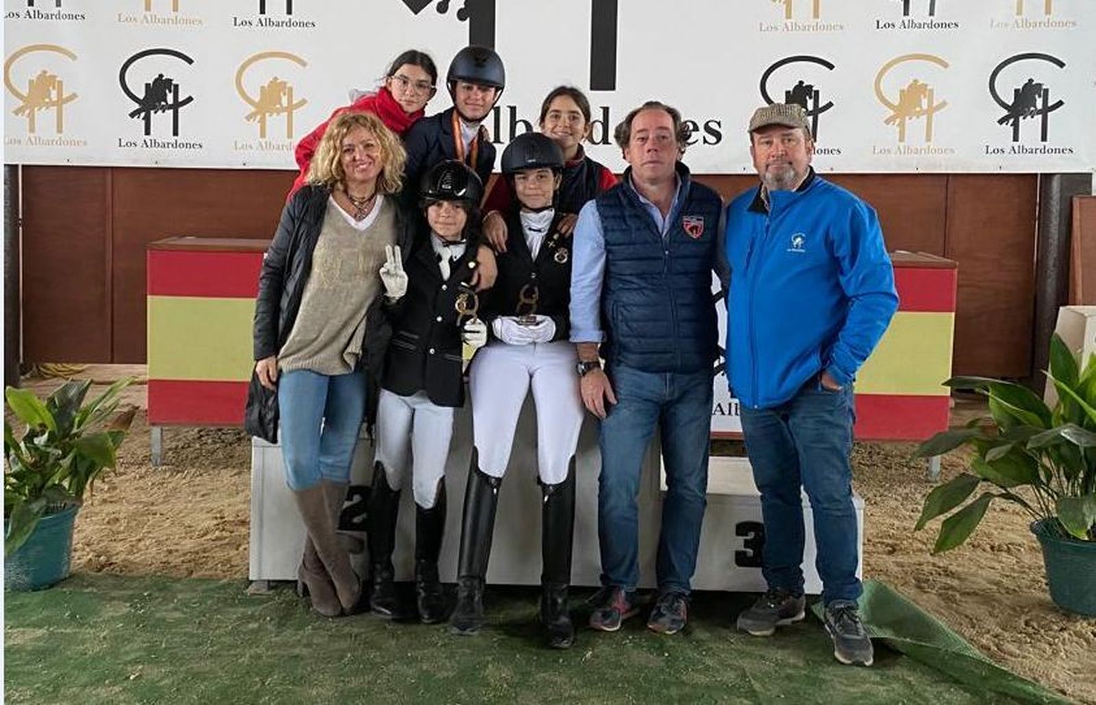 La expedición del Dressage, en Medina Sidonia