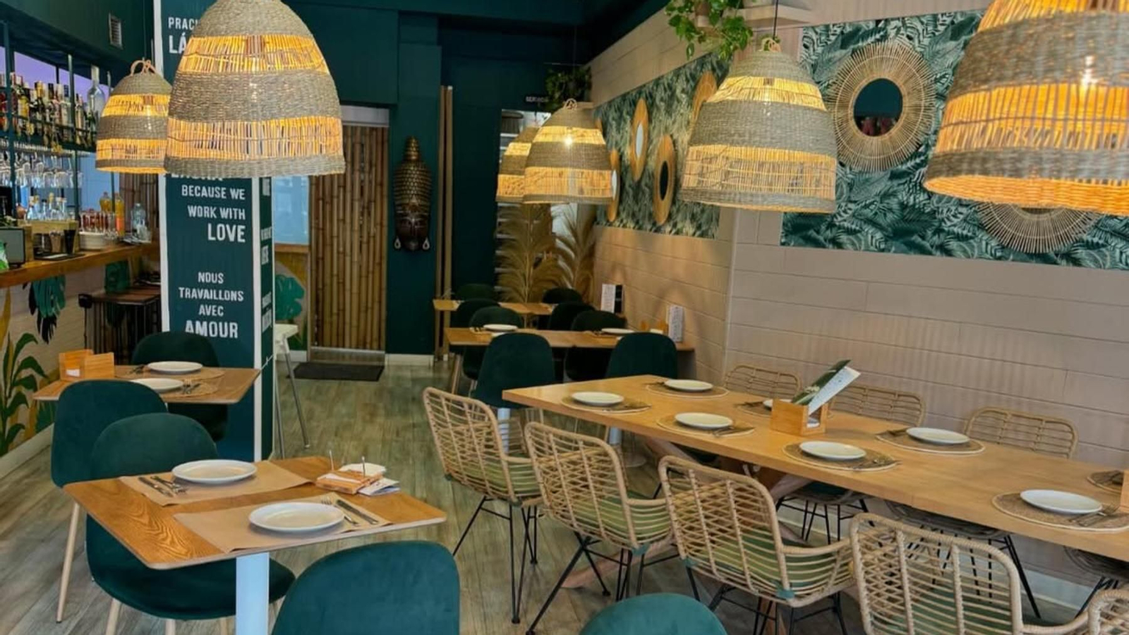 La sala de Tasca láska.