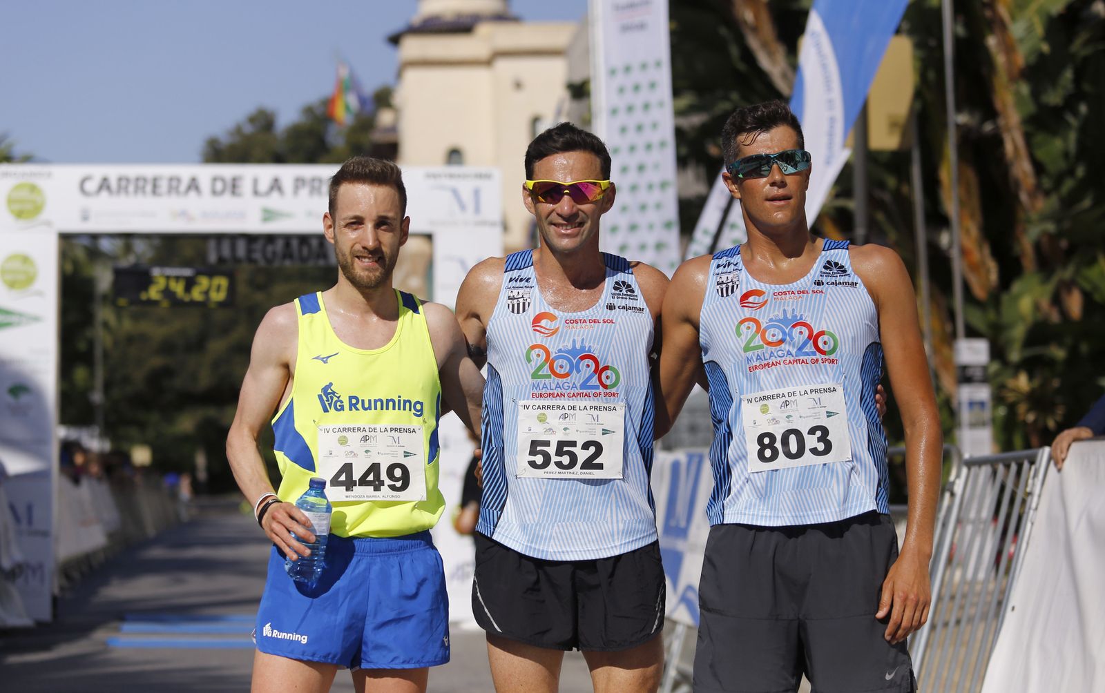 Las mejores fotografías de la Carrera de la Prensa de Málaga de 2019