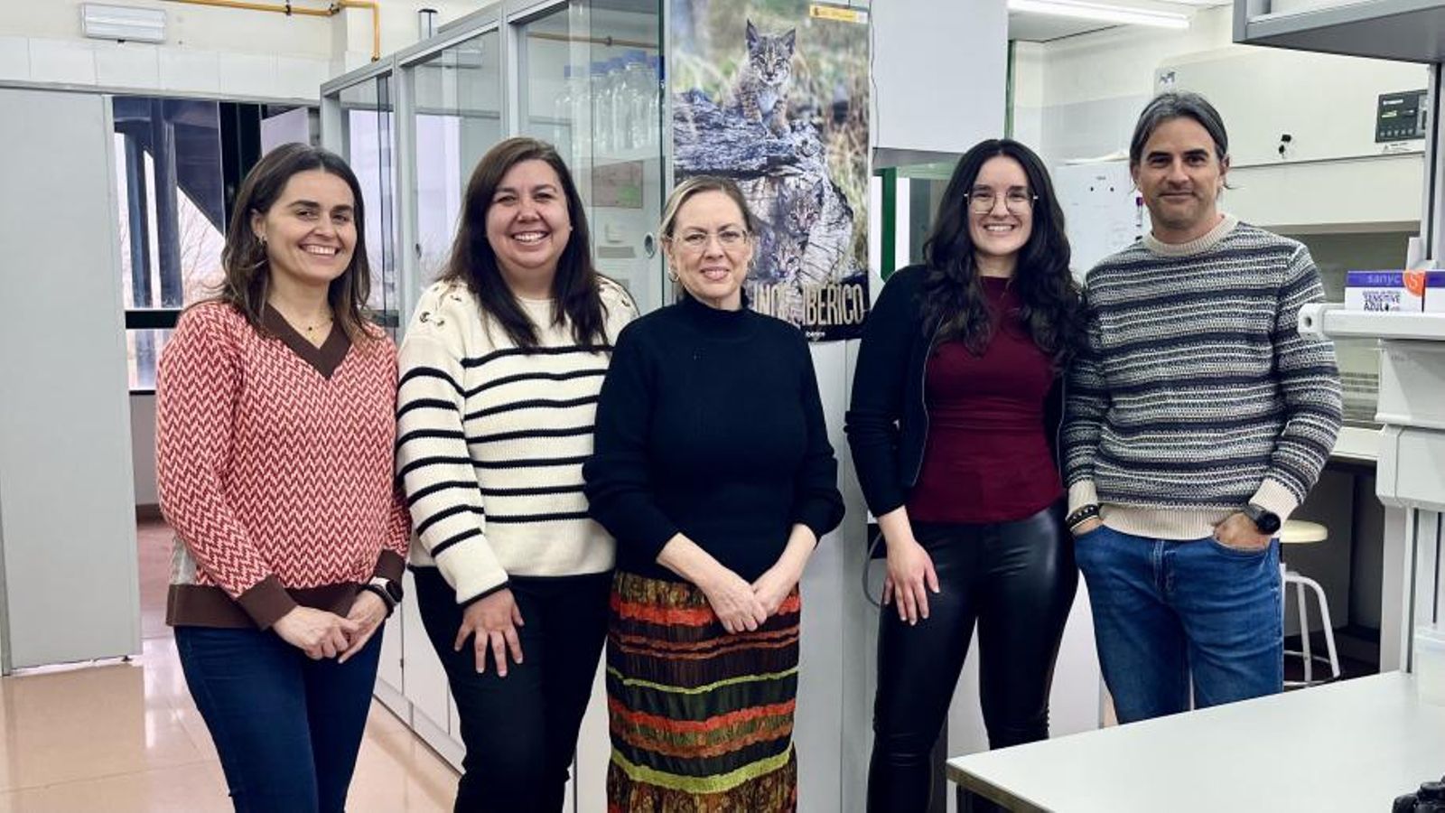 El equipo de la UCO que trabaja en el proyecto.