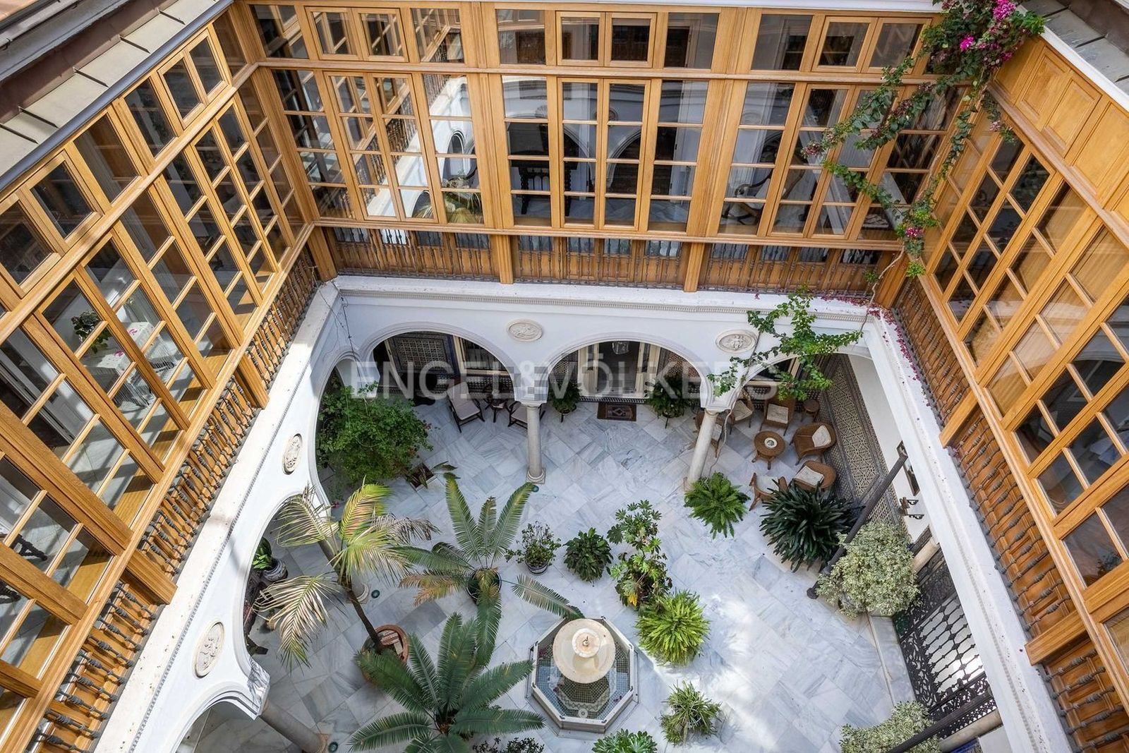 El palacio se construyó en 1701