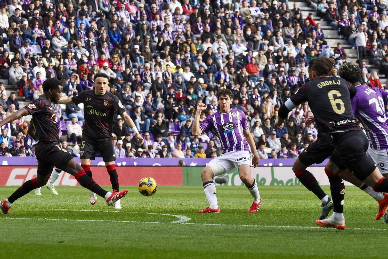 Las fotos del Valladolid - Sevilla