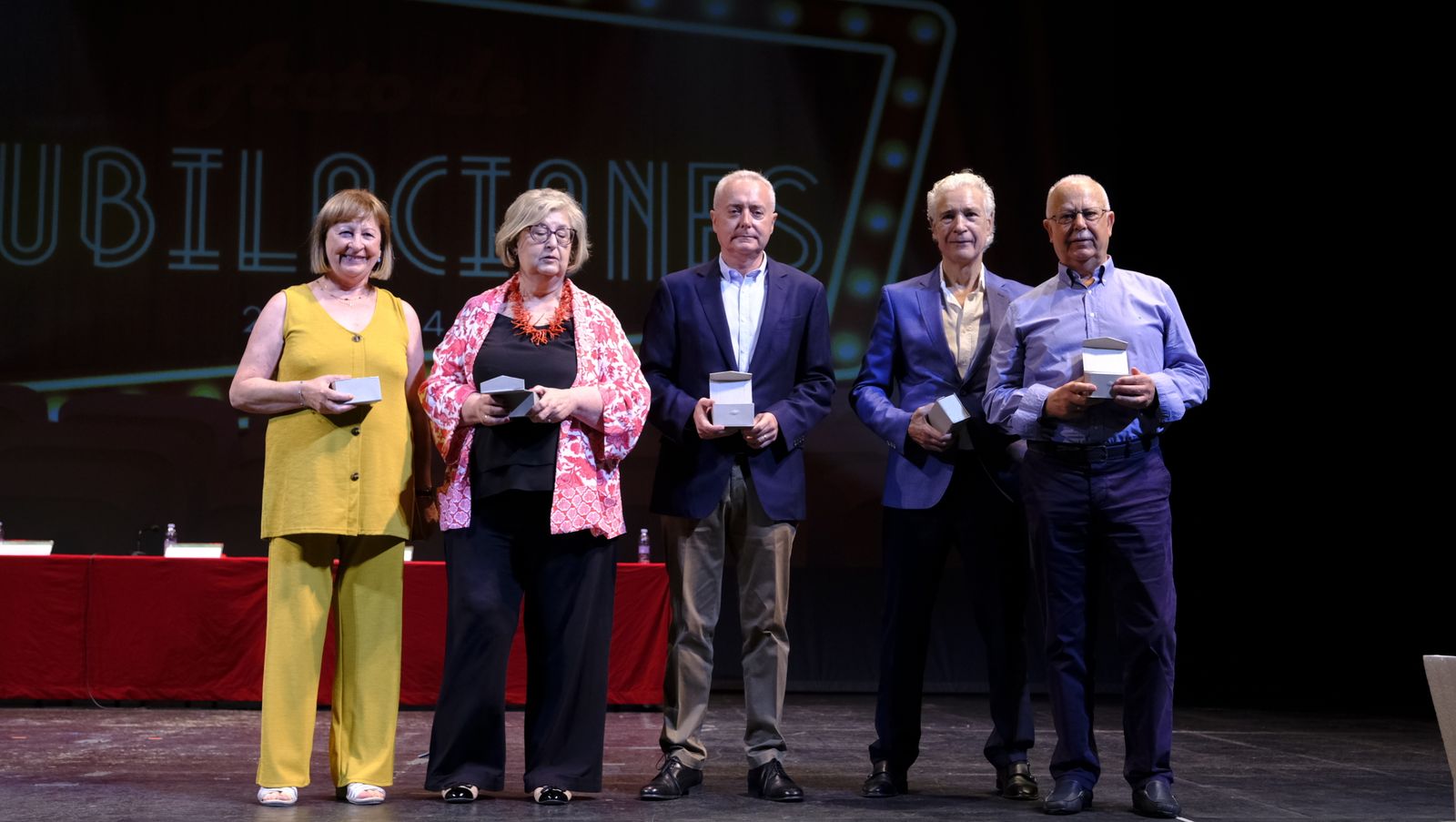 Imágenes del acto de jubilación de los profesionales del Distrito Sanitario Almería