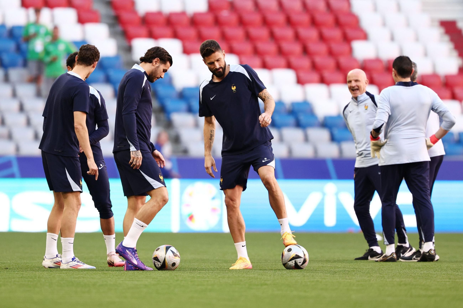 Las fotos de España antes de la semifinal contra Francia