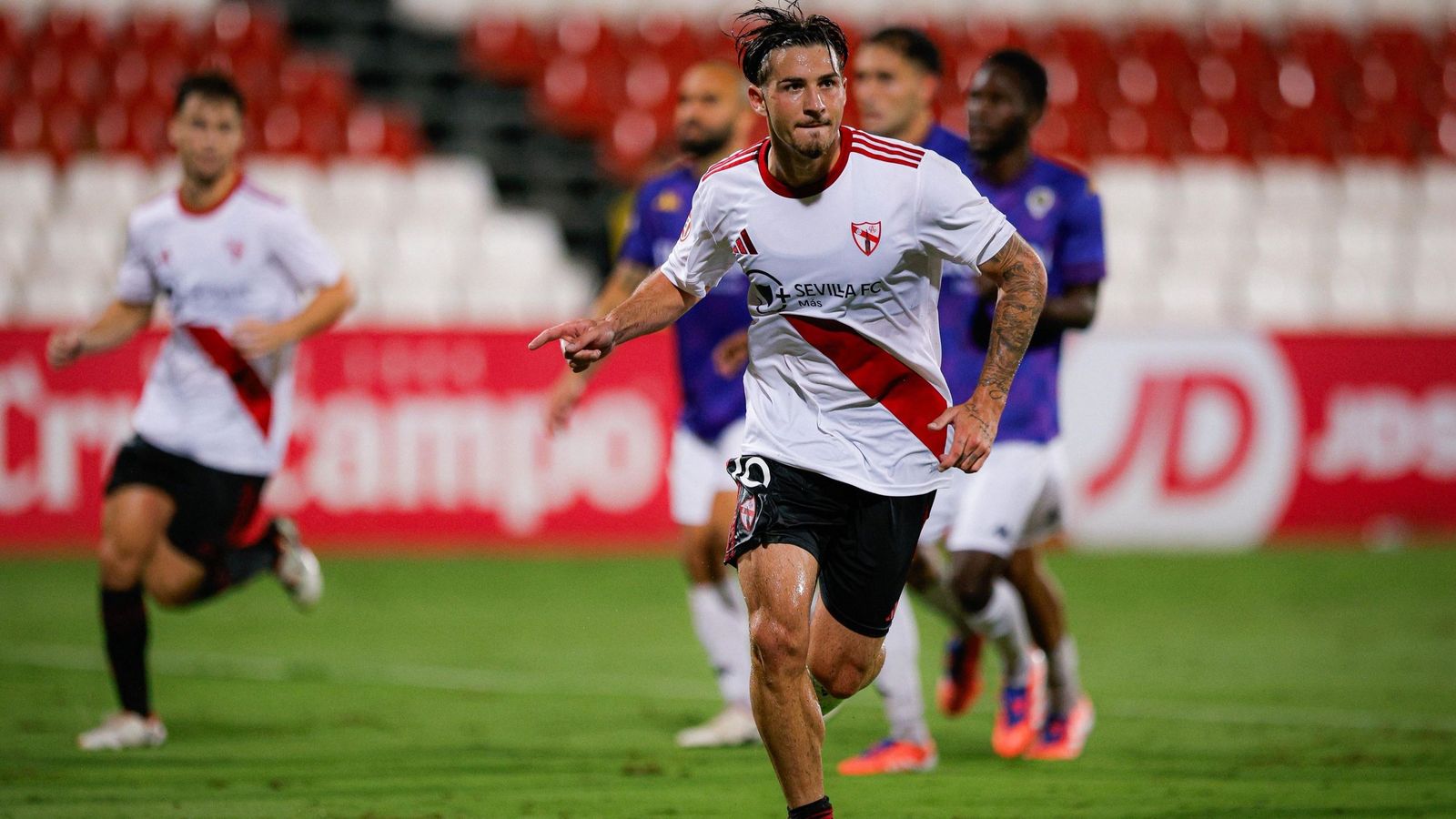 El algecireño Alberto Collado, esta temporada con el Sevilla Atlético.