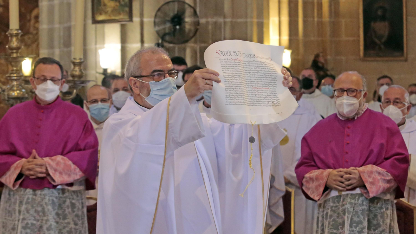 Imágenes de la toma de posesión del obispo de Asidonia Jerez