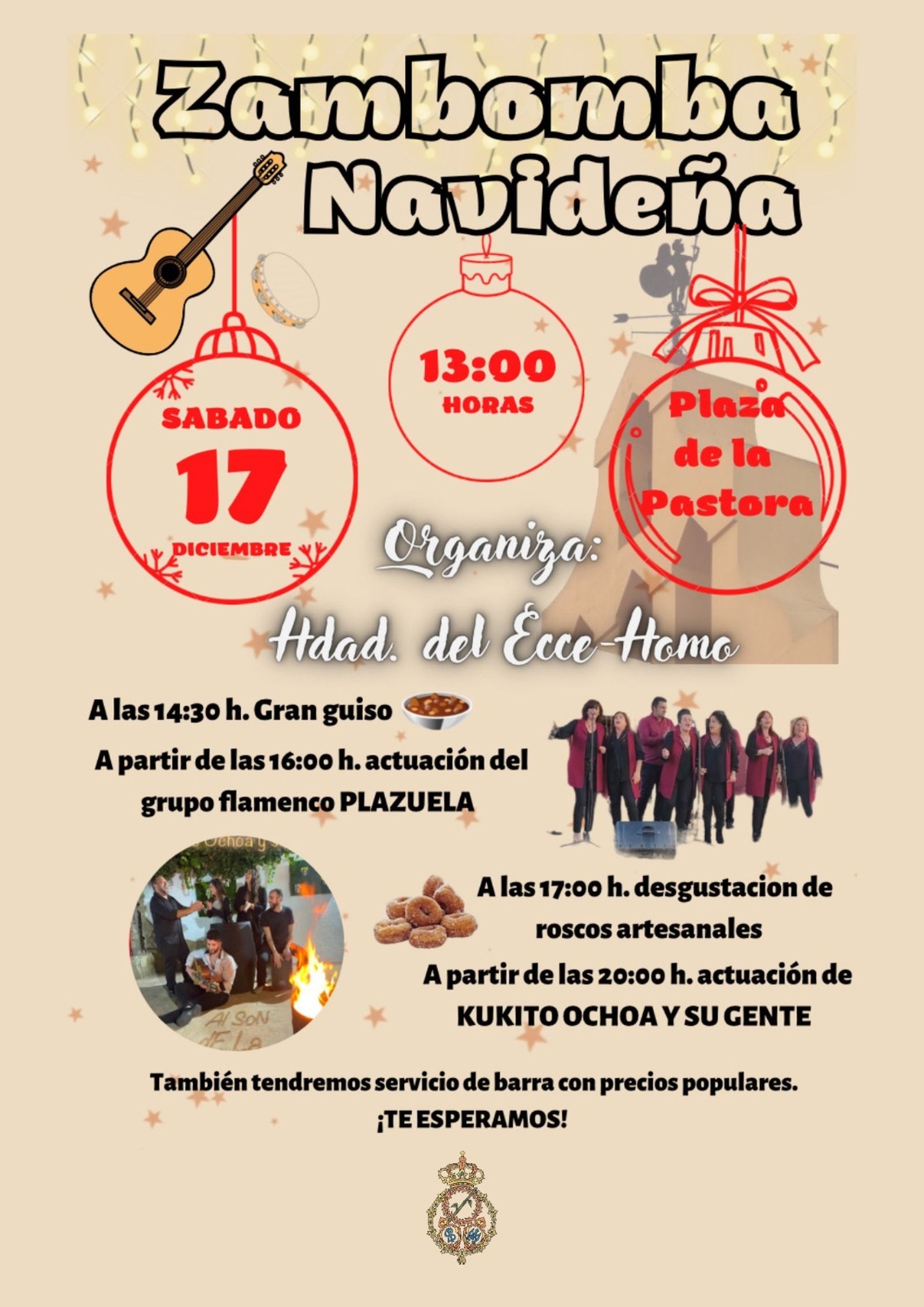 Zambomba navideña de Ecce Homo.