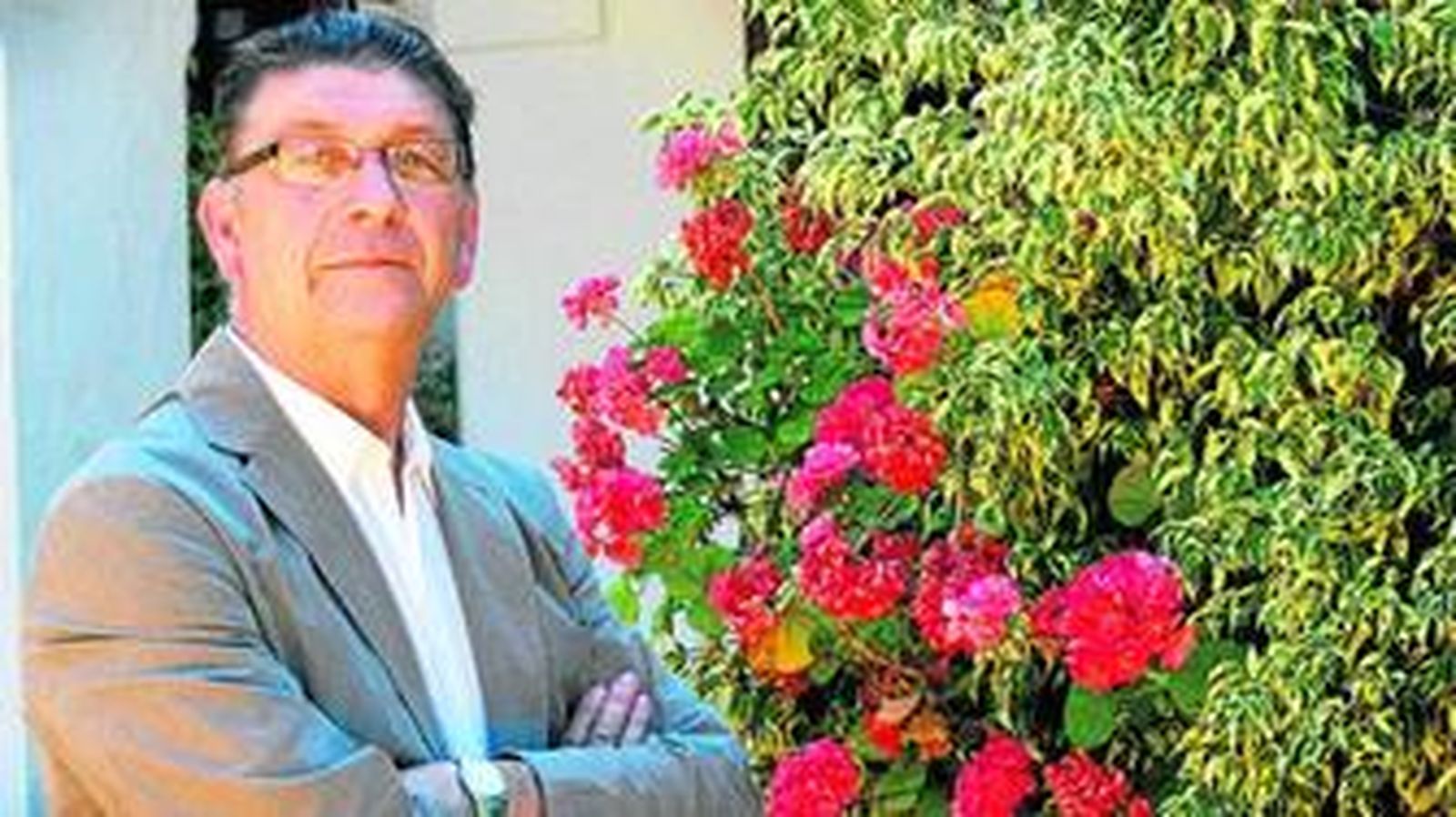 Francisco González Márquez en las instalaciones del Club Nazaret.