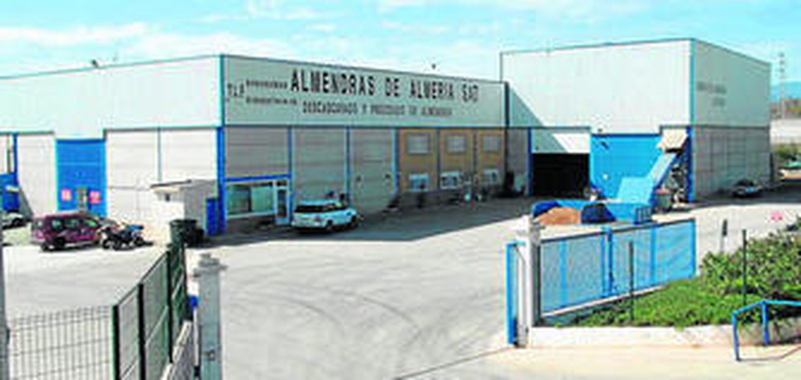 Instalaciones de la almendrera en Gérgal.