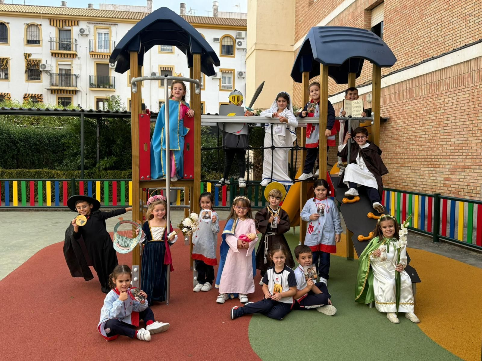 El día de Todos los Santos en el colegio Salesianos de Córdoba