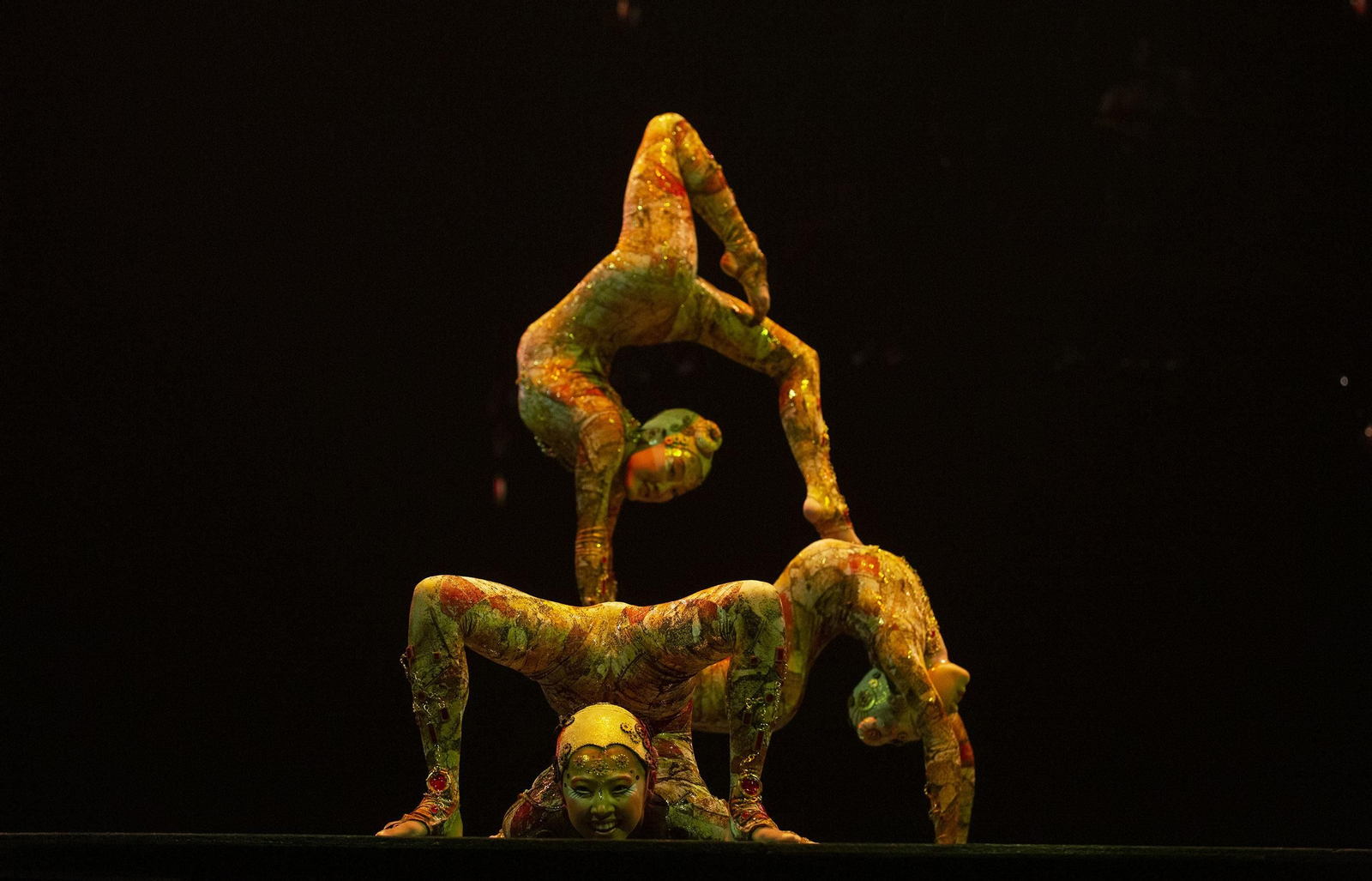 El espectáculo ‘Kooza’, del circo del sol, en imágenes