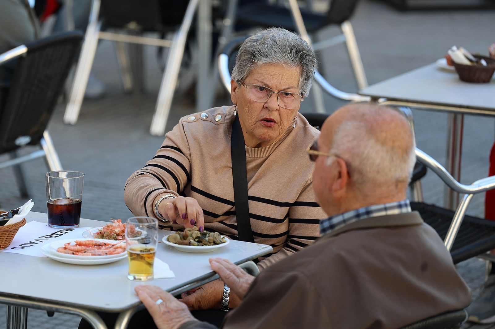 Imágenes del ambiente en el encuentro del gurumelo en el Parque de la Luz