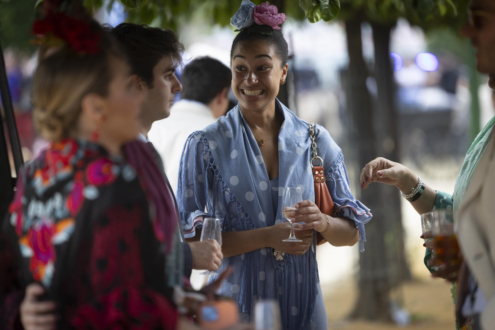 Las fotos del ambiente en el miercoles de Feria en Sevilla 2025