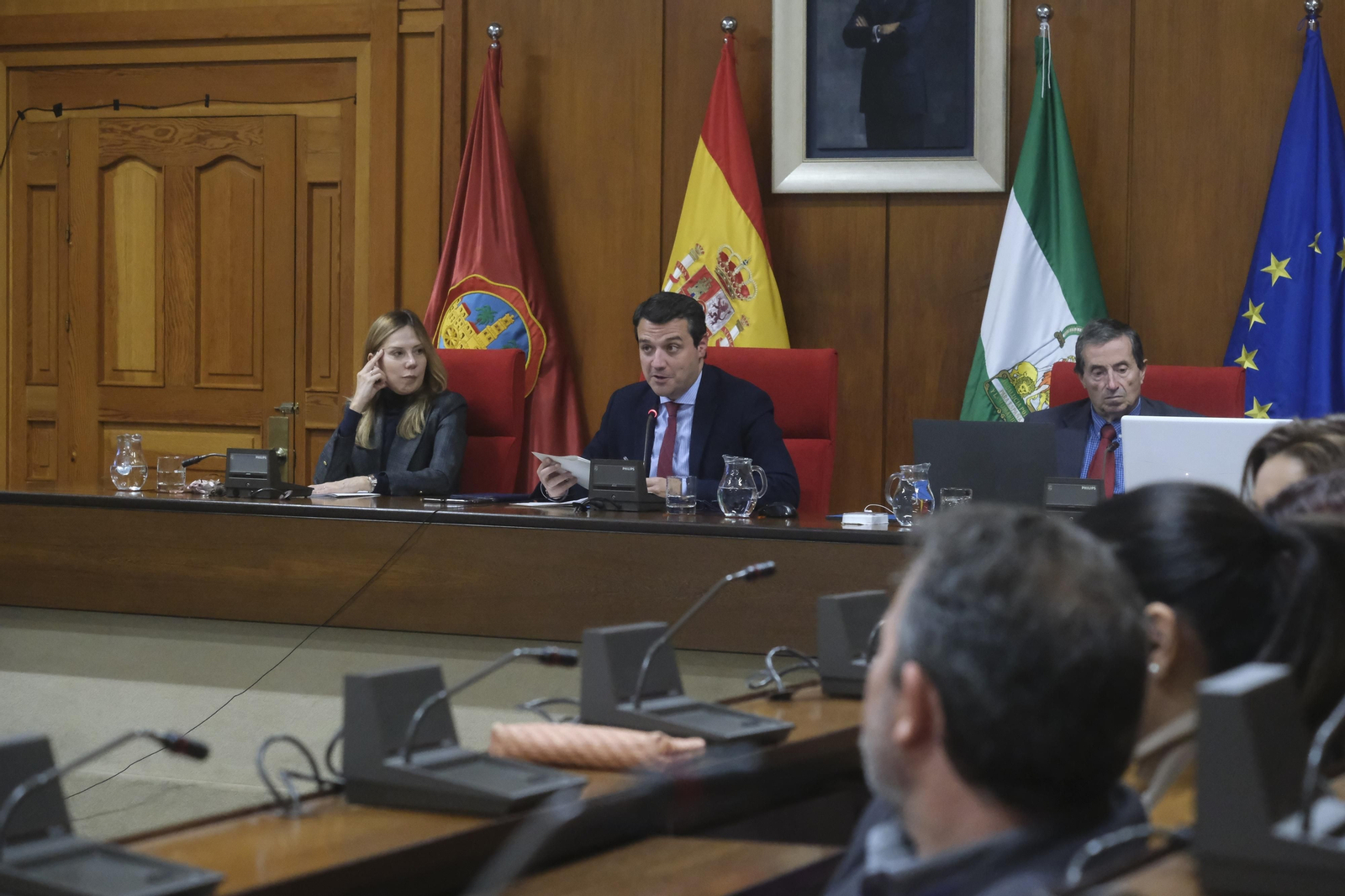 El Pleno del Ayuntamiento de Córdoba contra la violencia a las mujeres, en imágenes