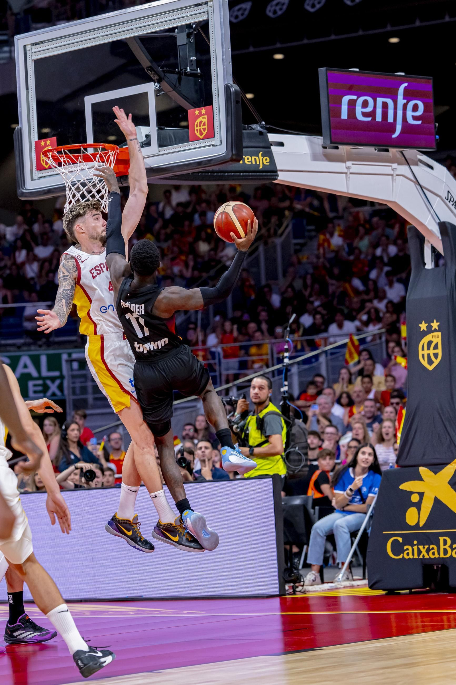 Las mejores fotos del España-Alemania de baloncesto
