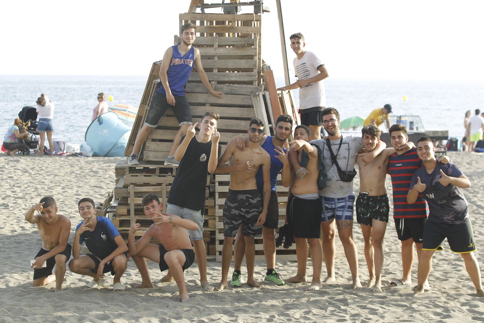 Fotogalería Noche de San Juan. El Zapillo. Almeria