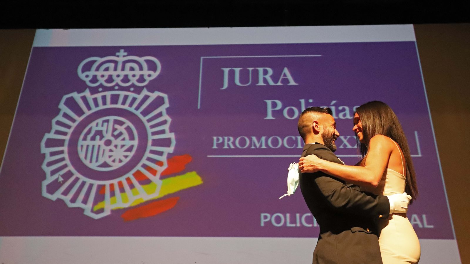 Acto de jura de cargo de la XXXIV promoción de Policía Nacional en La Línea