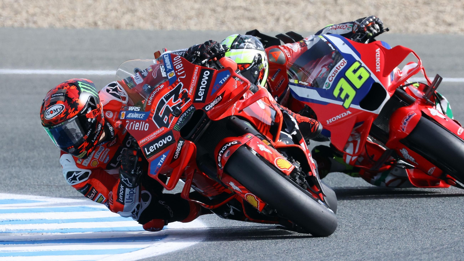 Imágenes de los entrenamientos de MotoGP del Viernes en Jerez