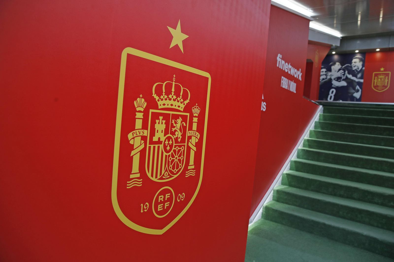 Las imágenes de la selección española en Sevilla