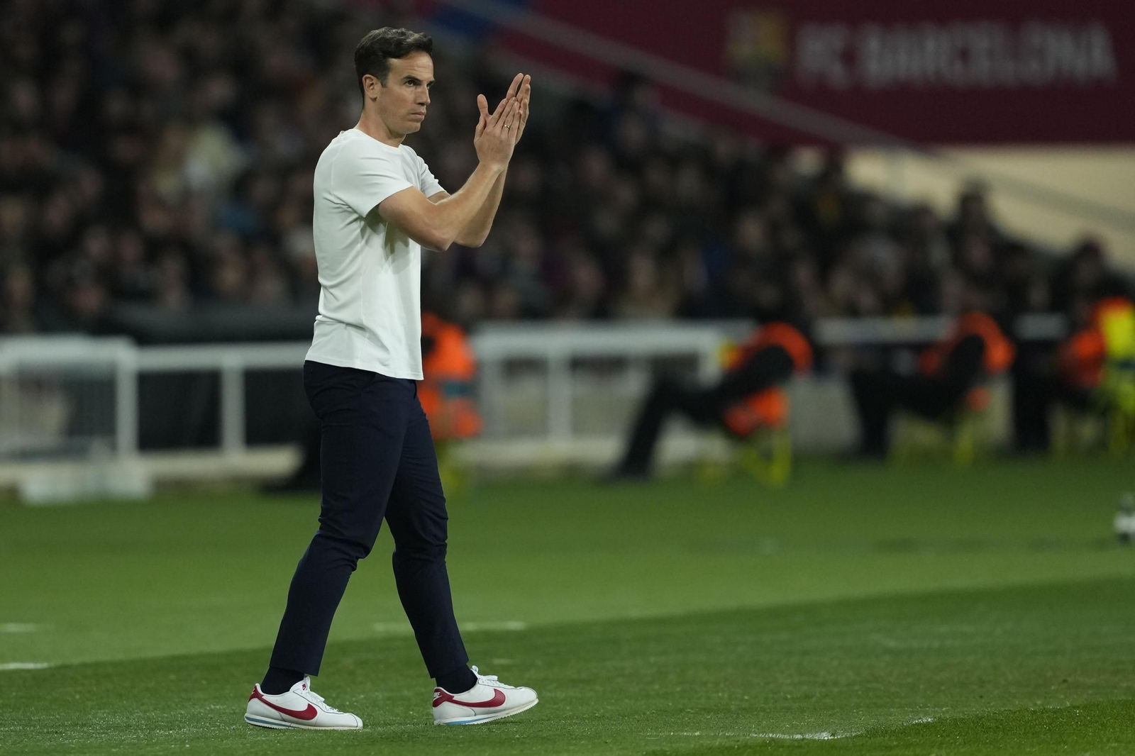 Las fotos del polémico Barcelona - Rayo Vallecano
