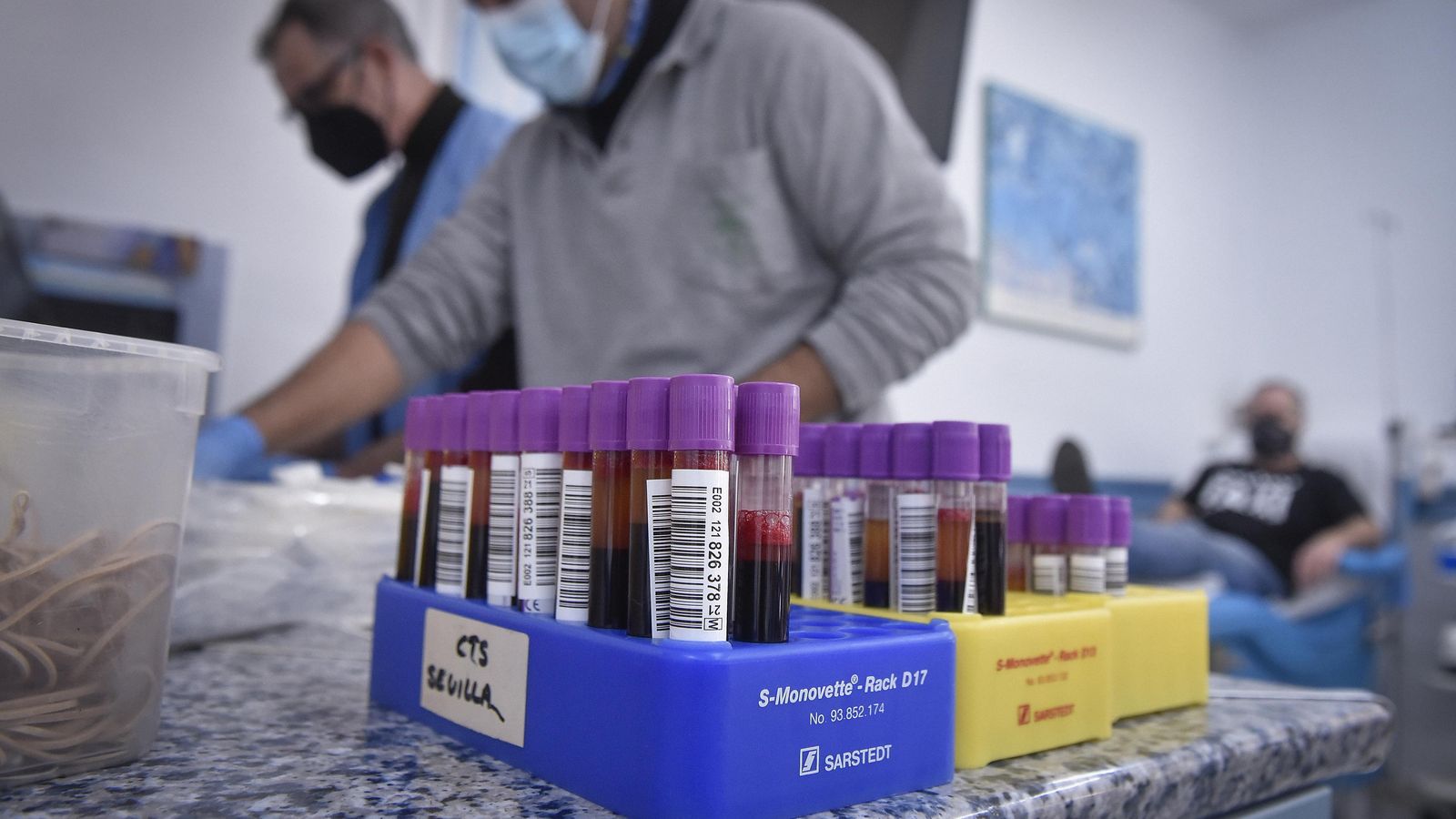 Muestras extraídas a los taxistas sevillanos.