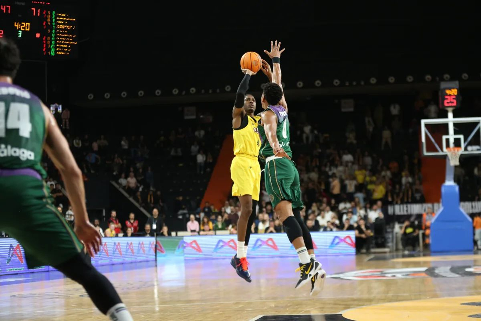 El Mersin-Unicaja, en fotos