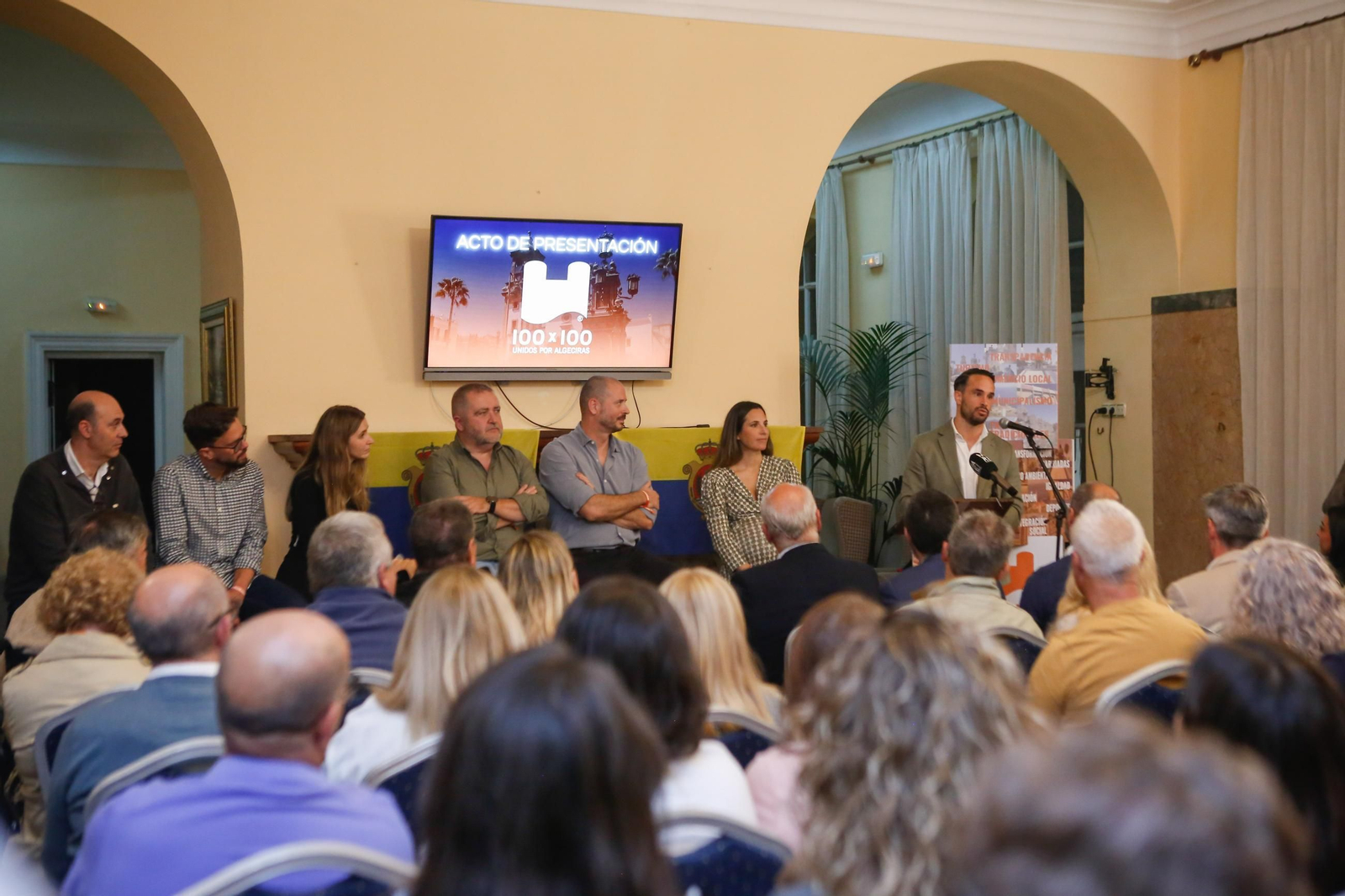 Las fotos de la presentación de 100x100 Unidos por Algeciras en el hotel Reina Cristina