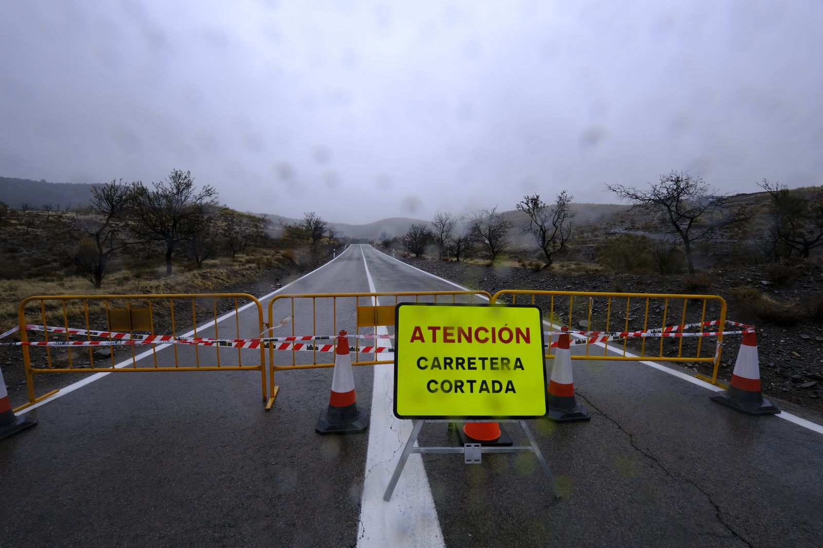 Fotogalería nevada en la Provincia de Almería