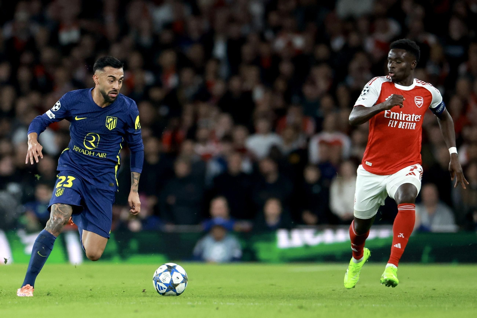 Las fotos del Arsenal-Atlético de Madrid