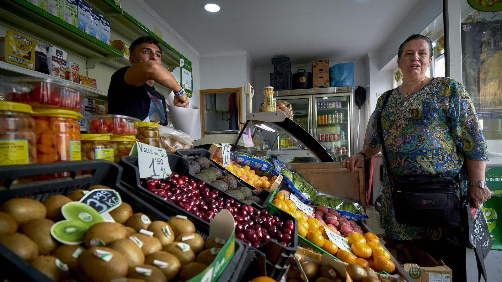 Imagen de archivo de una frutería de barrio de las de toda la vida.