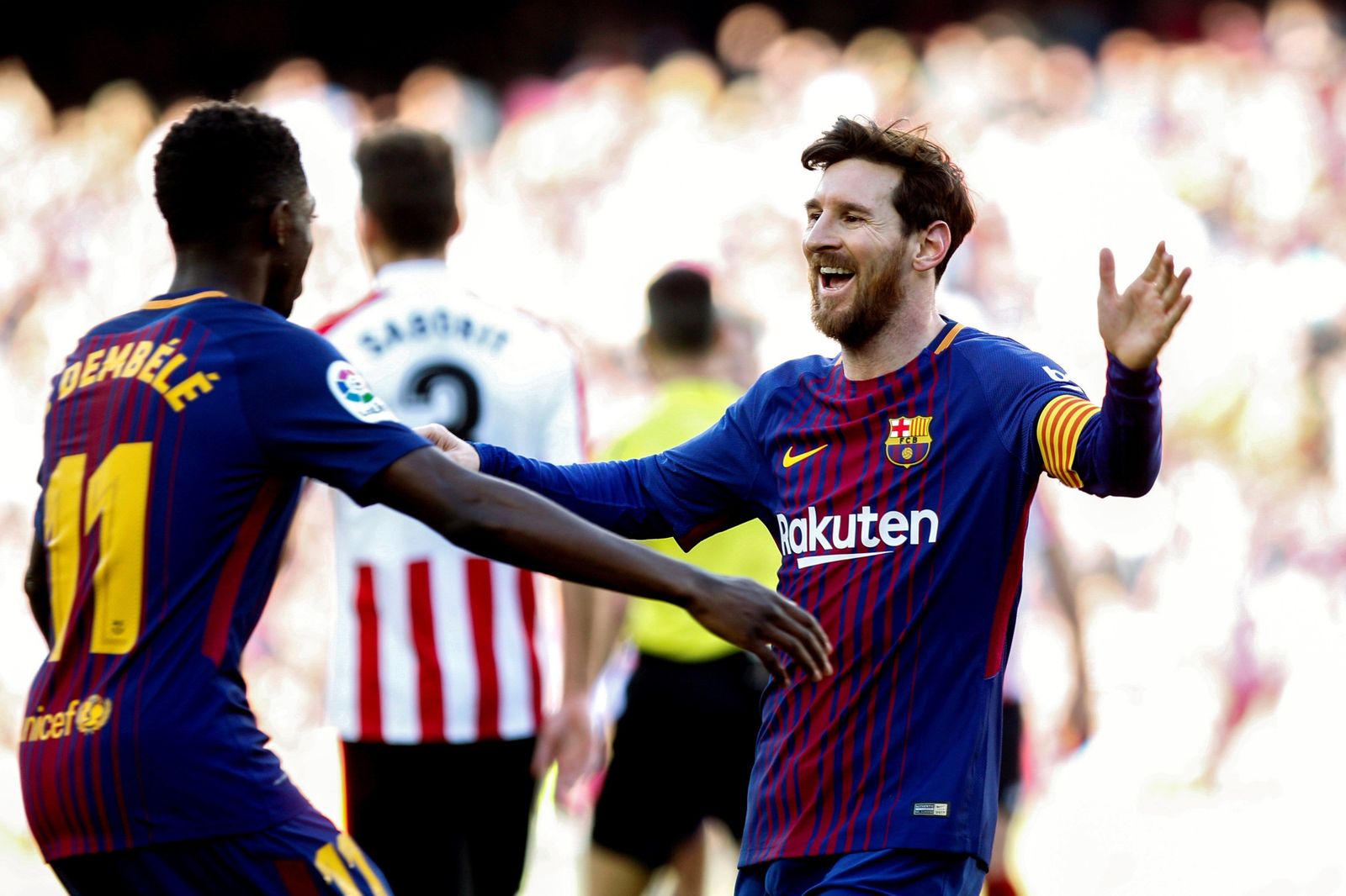 Las imágenes del Barcelona-Athletic