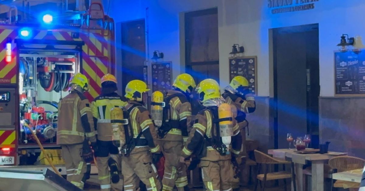 Un incendio en el centro de Málaga deja dos afectados por inhalación de ...