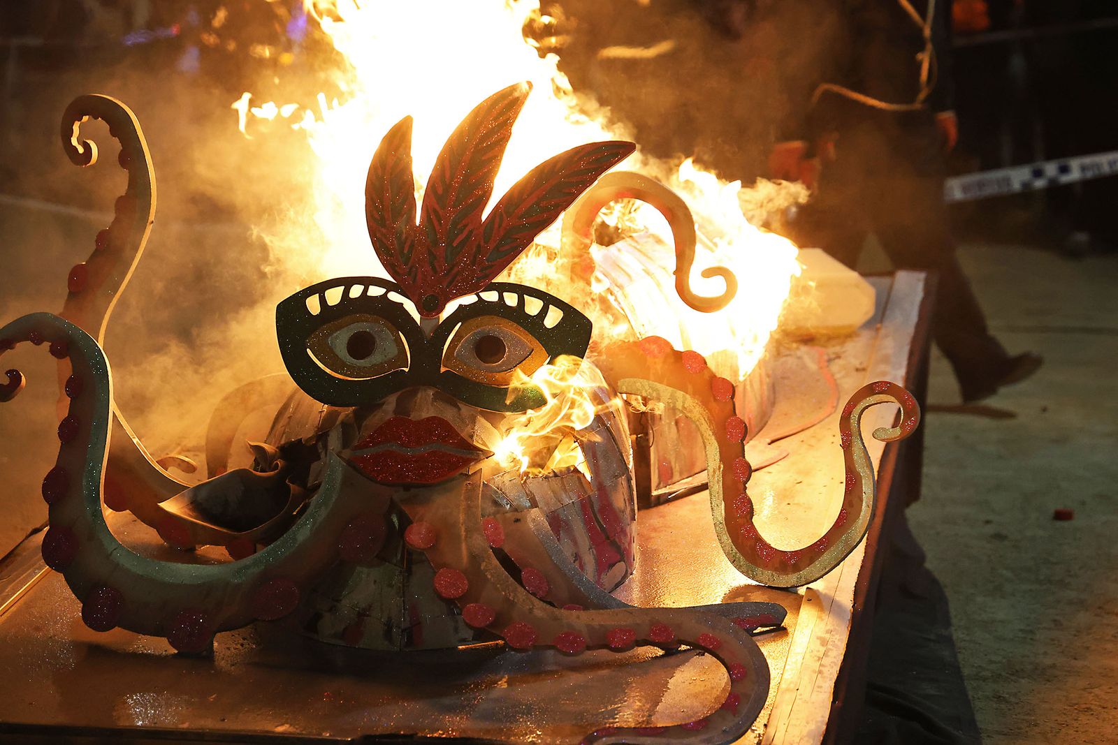 Las fotografías del entierro del choco