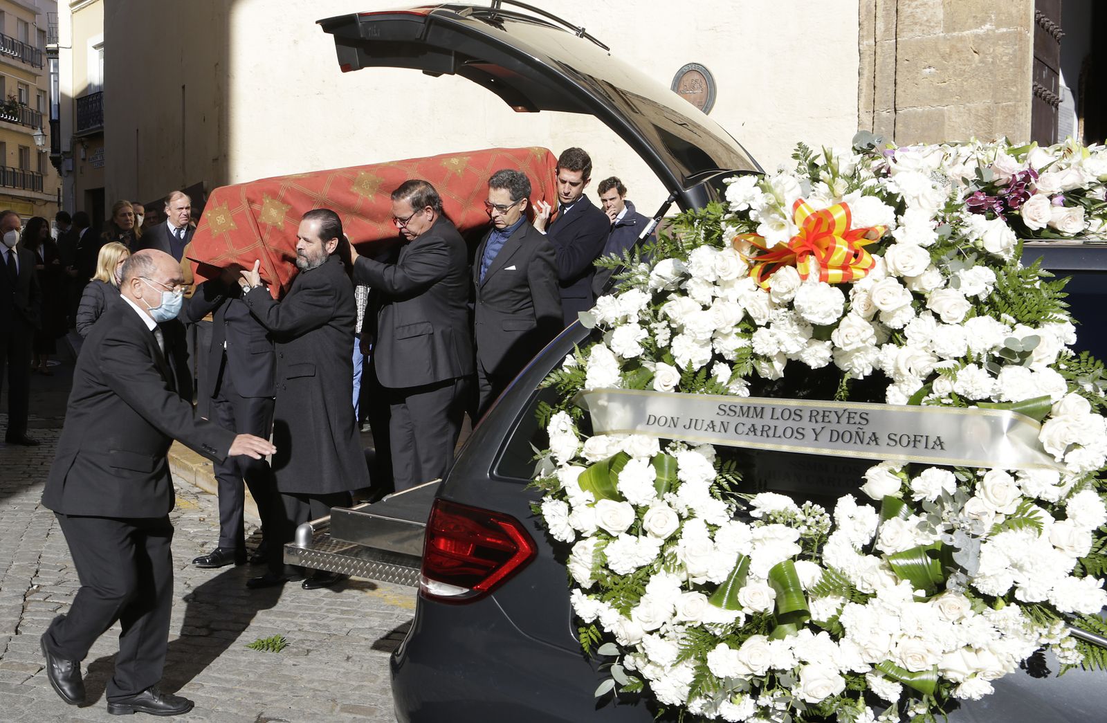 Funeral de Carmen Laffón