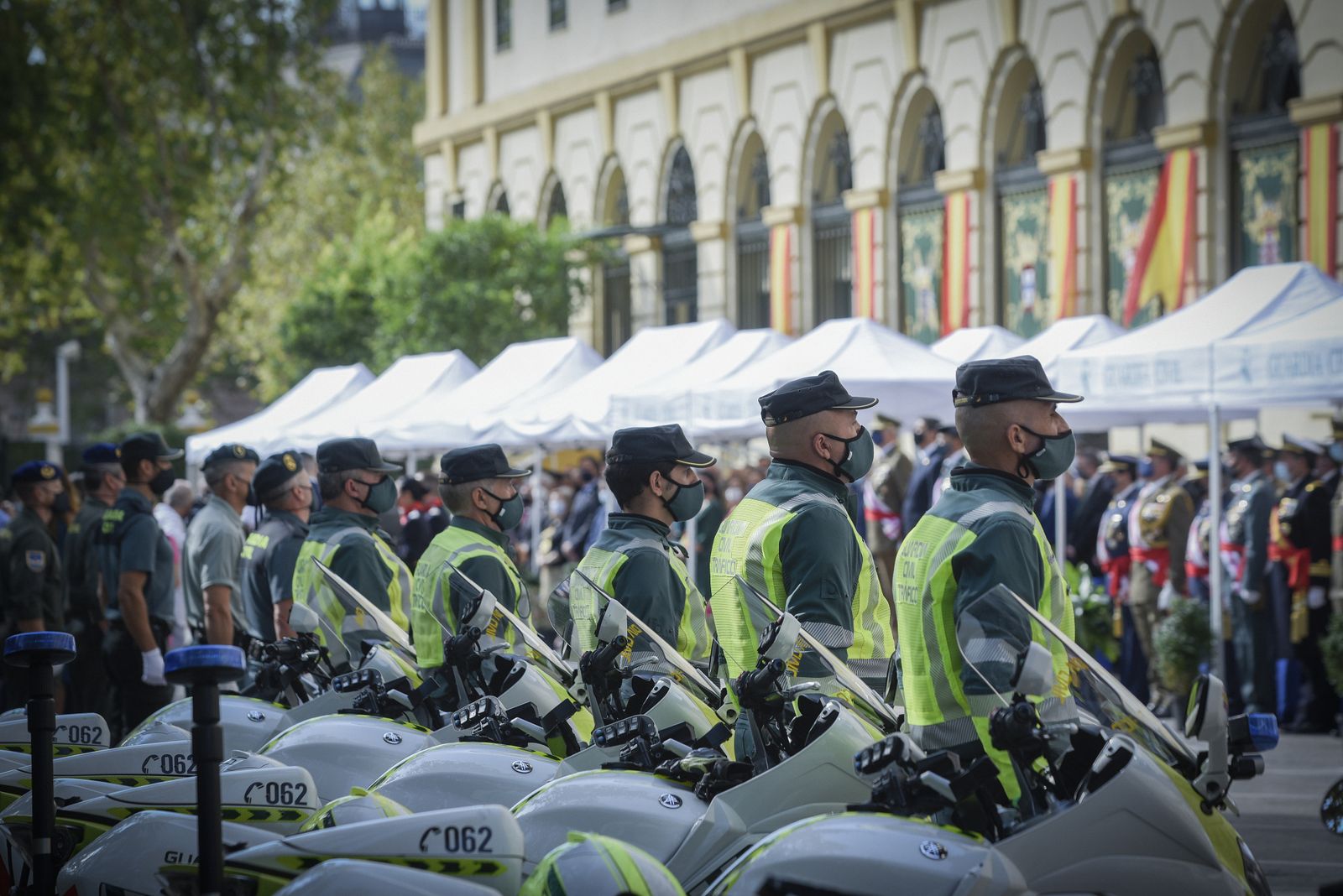 El acto del día del Pilar de la Guardia Civil, en imágenes