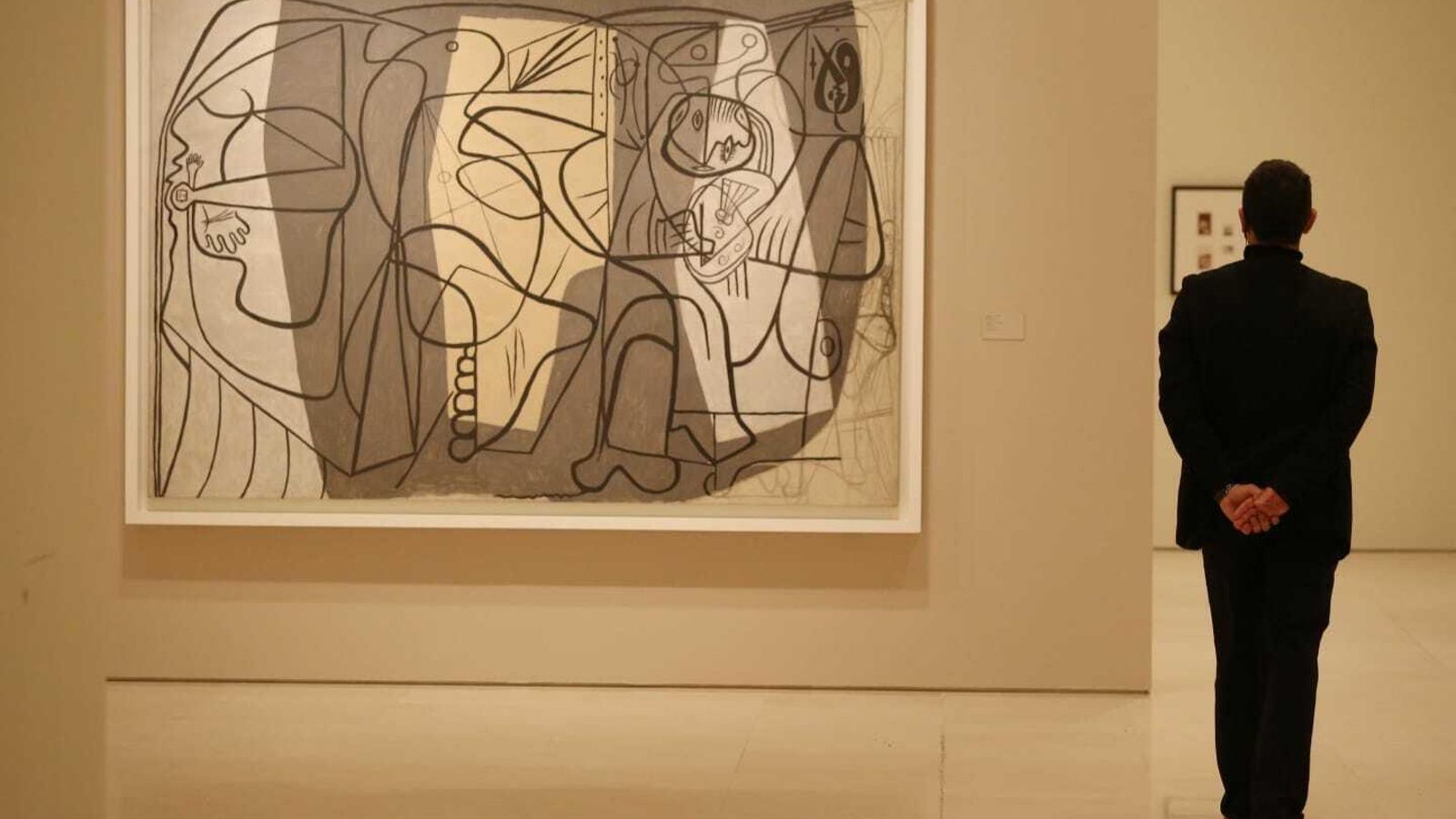 'El pintor y su modelo' (1926).