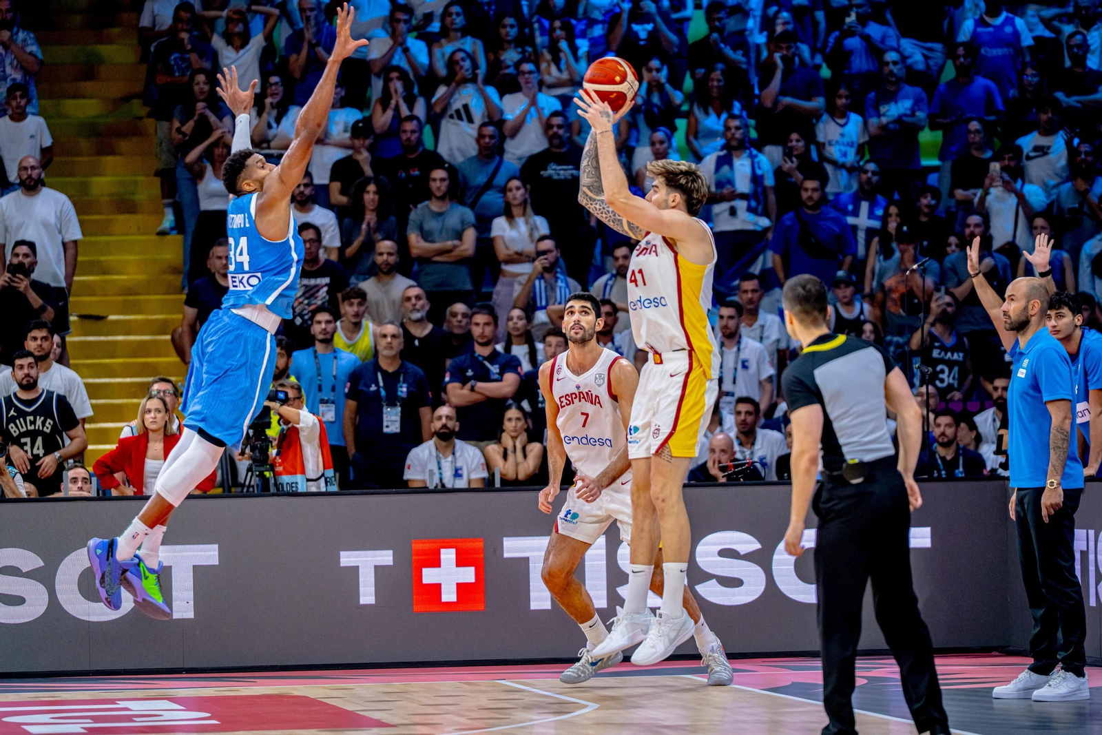 Las fotos del España - Grecia de baloncesto en el adiós de Scariolo