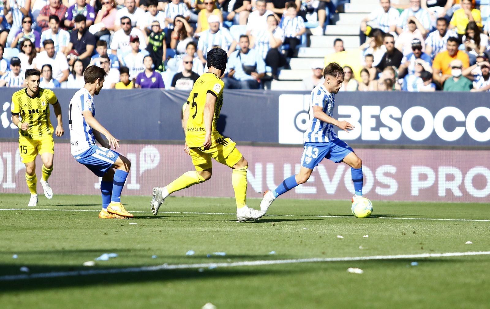 Las fotos del Málaga CF-Real Oviedo