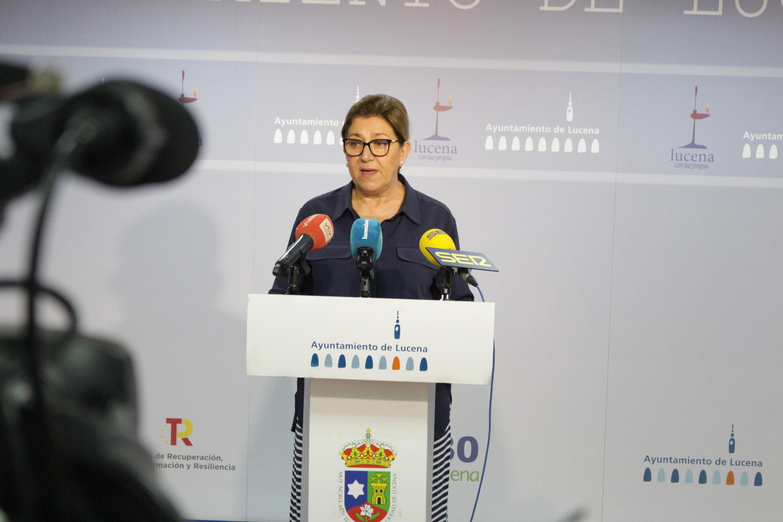 La concejala de Medio Ambiente de Lucena, Charo Valverde