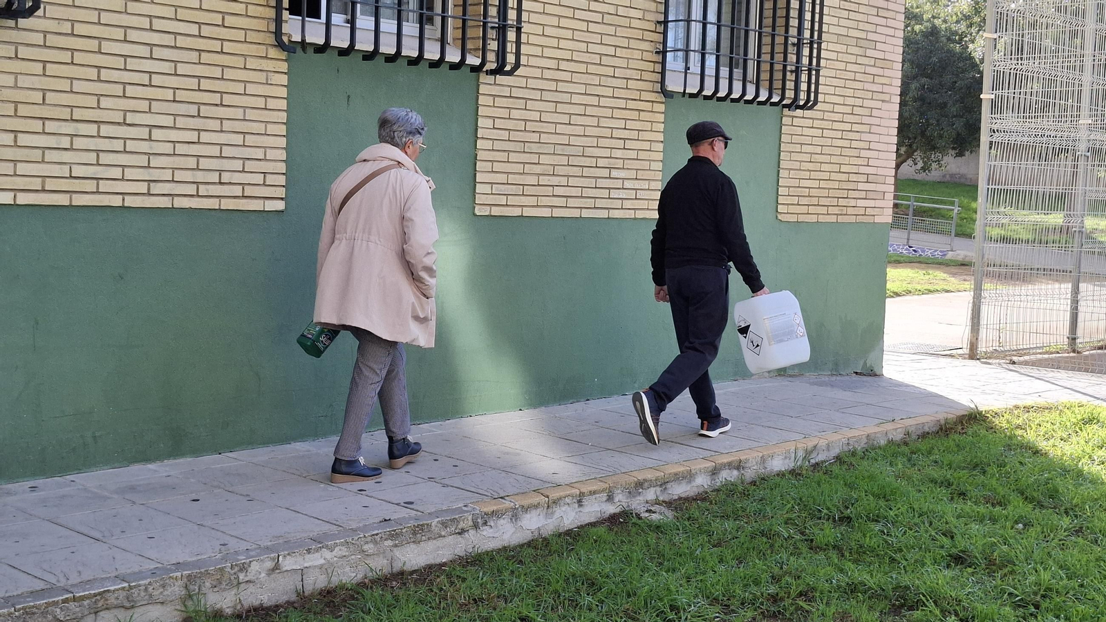 Corte de agua en Puerto Real